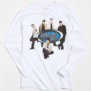 NEW UO Backstreet Boys Long Sleeve Tee
